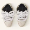 Skórzane sneakersy Curb z sznurowadłami wężowymi Skórzane sneakersy Curb z sznurowadłami wężowymi