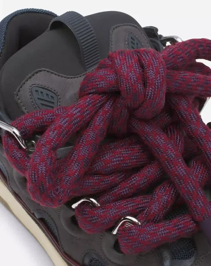 Skórzane sneakersy Curb z sznurowadłami wężowymi Skórzane sneakersy Curb z sznurowadłami wężowymi