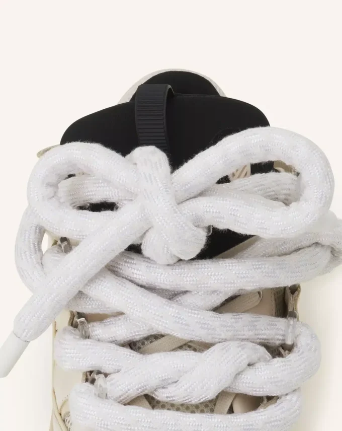 Skórzane sneakersy Curb z sznurowadłami wężowymi Skórzane sneakersy Curb z sznurowadłami wężowymi
