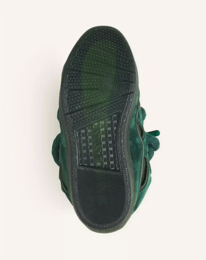 Skórzane sneakersy Curb z sznurowadłami wężowymi Skórzane sneakersy Curb z sznurowadłami wężowymi