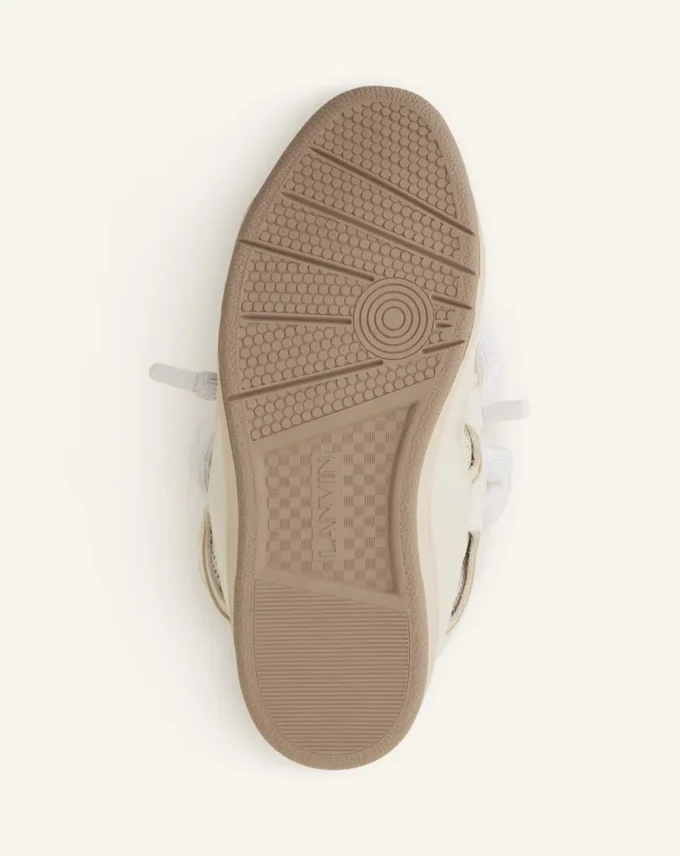Skórzane sneakersy Curb z sznurowadłami wężowymi Skórzane sneakersy Curb z sznurowadłami wężowymi