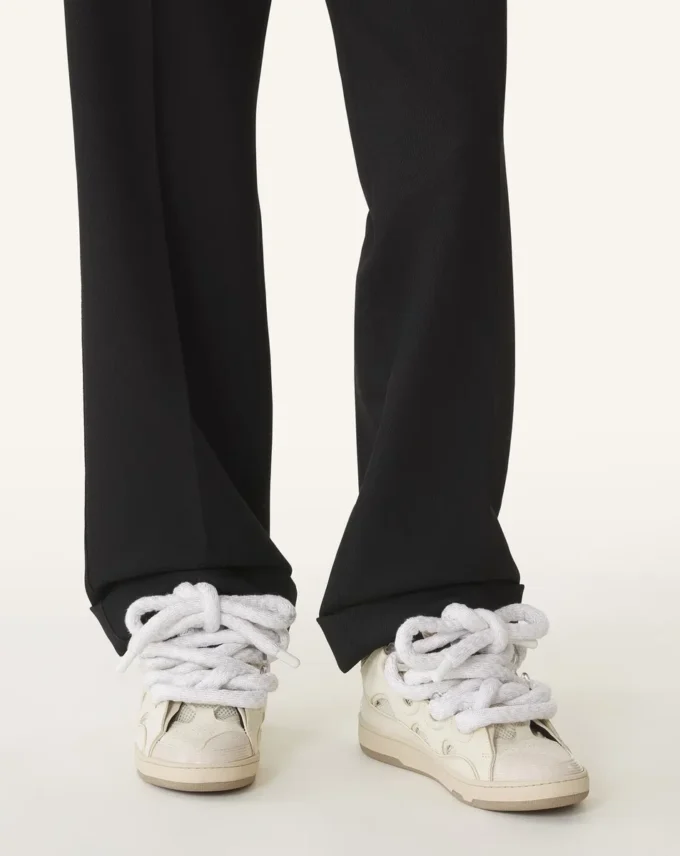 Skórzane sneakersy Curb z sznurowadłami wężowymi Skórzane sneakersy Curb z sznurowadłami wężowymi