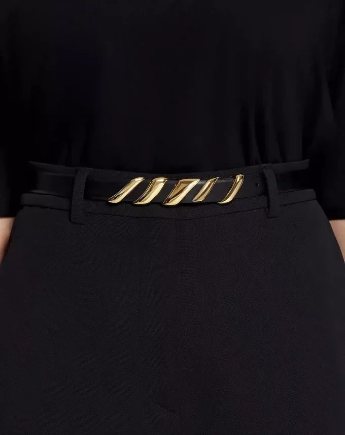 Skórzany pasek Mélodie Ribbon