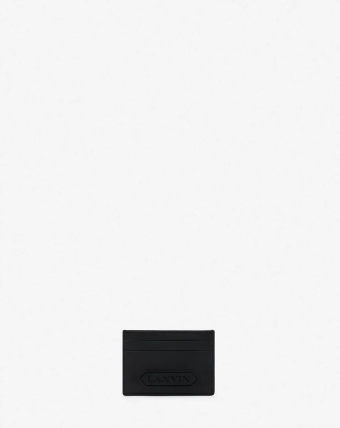 Skórzany portfel Lanvin Signature