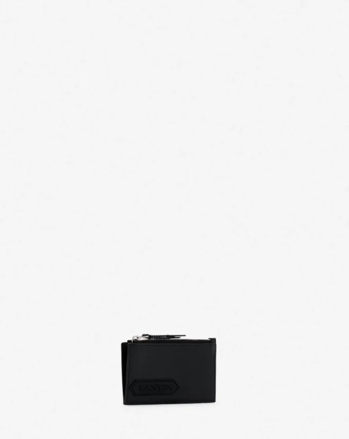 Skórzany portfel Lanvin Signature