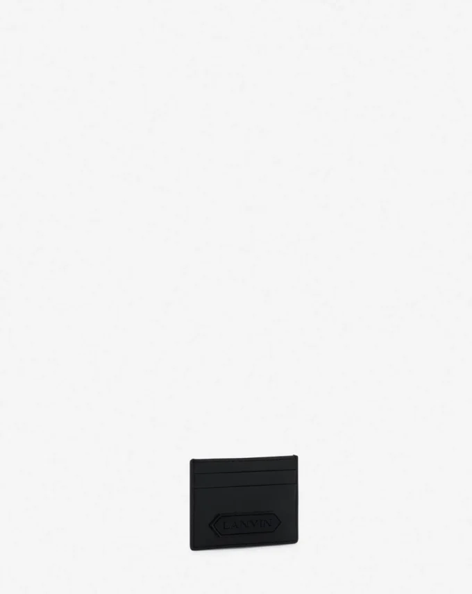 Skórzany portfel Lanvin Signature