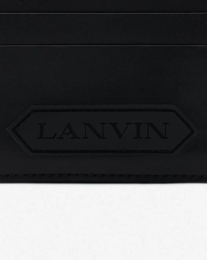 Skórzany portfel Lanvin Signature