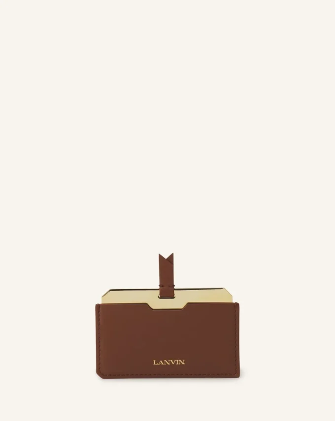 Skórzany uchwyt na lusterko Lanvin Skórzany uchwyt na lusterko Lanvin