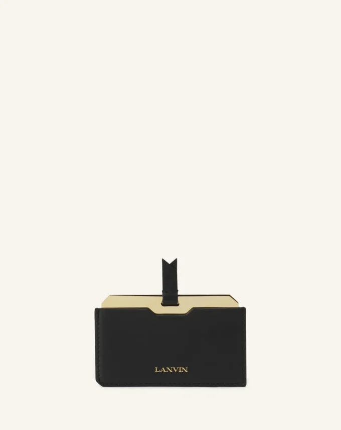 Skórzany uchwyt na lusterko Lanvin Skórzany uchwyt na lusterko Lanvin