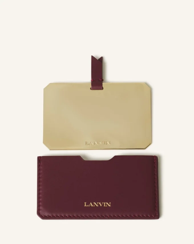Skórzany uchwyt na lusterko Lanvin Skórzany uchwyt na lusterko Lanvin