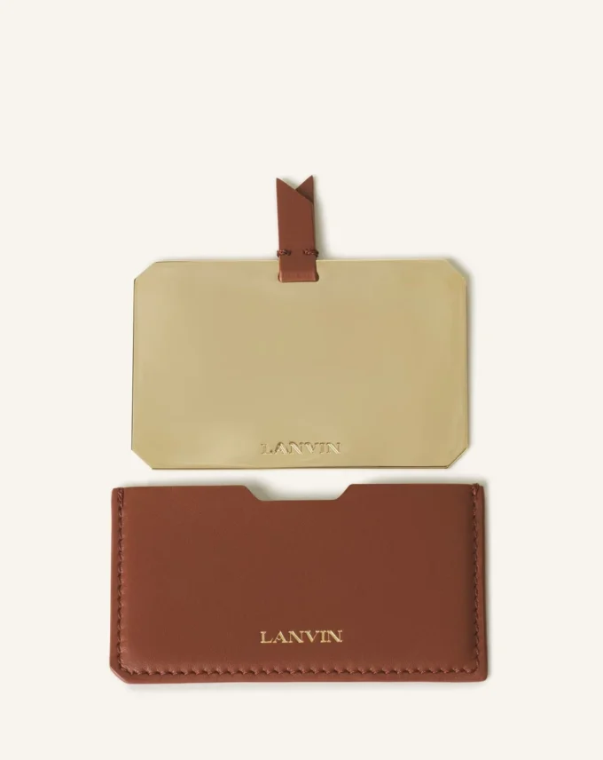 Skórzany uchwyt na lusterko Lanvin Skórzany uchwyt na lusterko Lanvin