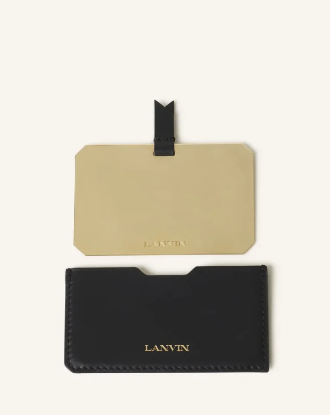 Skórzany uchwyt na lusterko Lanvin Skórzany uchwyt na lusterko Lanvin