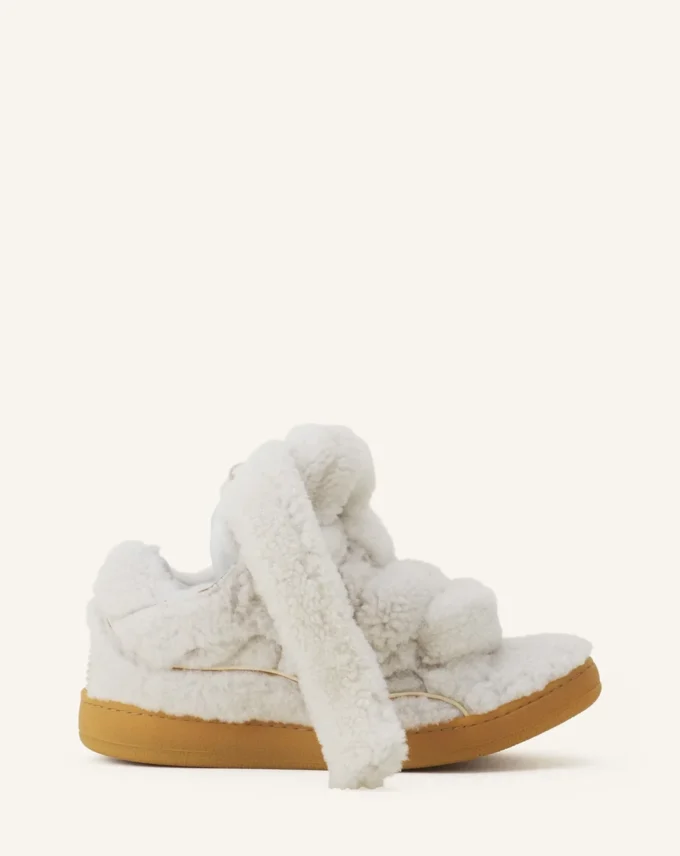 Sneakersy Curb z owczej skóry