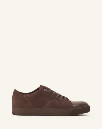 Sneakersy Dbb1 z zamszu i lakierowanej skóry