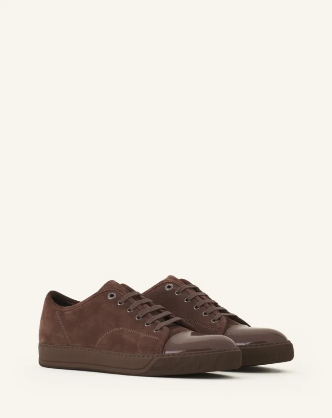 Sneakersy Dbb1 z zamszu i lakierowanej skóry Sneakersy Dbb1 z zamszu i lakierowanej skóry