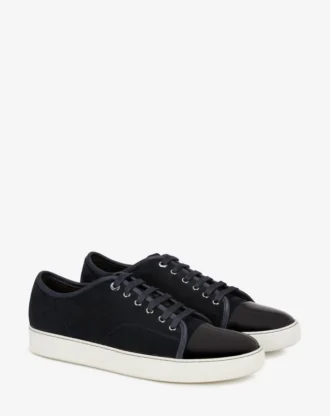 Sneakersy Dbb1 z zamszu i lakierowanej skóry