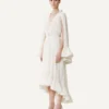 Sukienka midi z charmeuse Sukienka midi z charmeuse