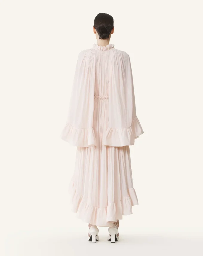 Sukienka midi z charmeuse Sukienka midi z charmeuse