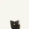 Torba Catch Nano marki Lanvin z zamszu