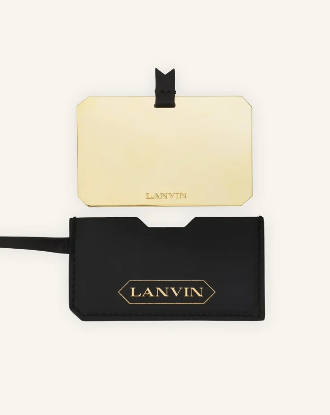 Torba Catch Nano marki Lanvin z zamszu