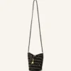 Torba Catch Nano marki Lanvin z zamszu