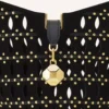 Torba Catch Nano marki Lanvin z zamszu