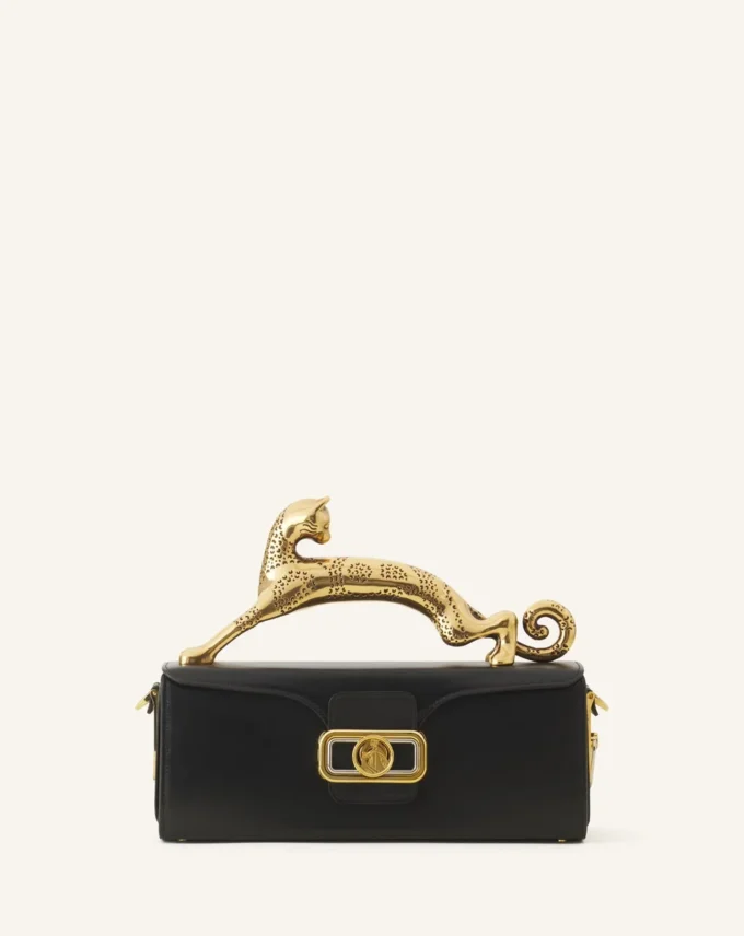 Torba Pencil Cat Bag in Box Calf