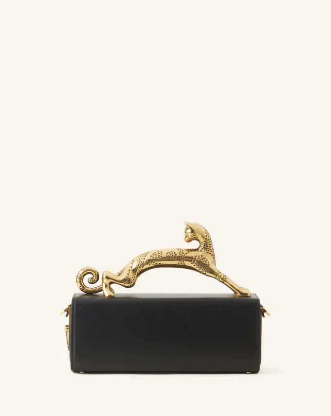 Torba Pencil Cat Bag in Box Calf