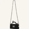Torba Pencil Cat Nano Leather Bag z efektem kucyka i kryształkami Torba Pencil Cat Nano Leather Bag z efektem kucyka i kryształkami