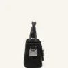 Torba Pencil Cat Nano Leather Bag z efektem kucyka i kryształkami Torba Pencil Cat Nano Leather Bag z efektem kucyka i kryształkami