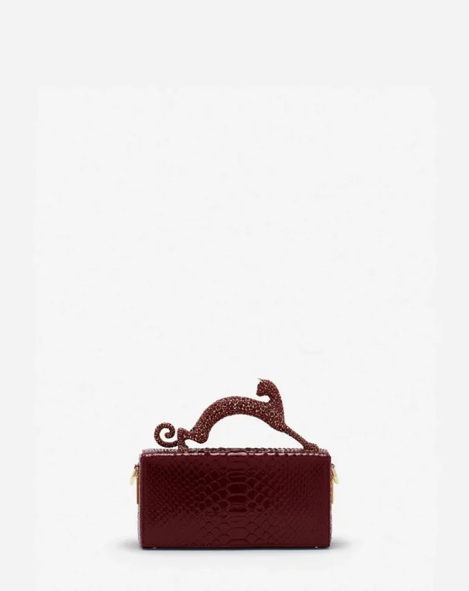 Torba Pencil Cat Python and Rhinestone