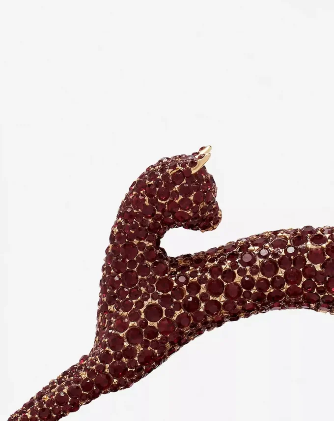 Torba Pencil Cat Python and Rhinestone