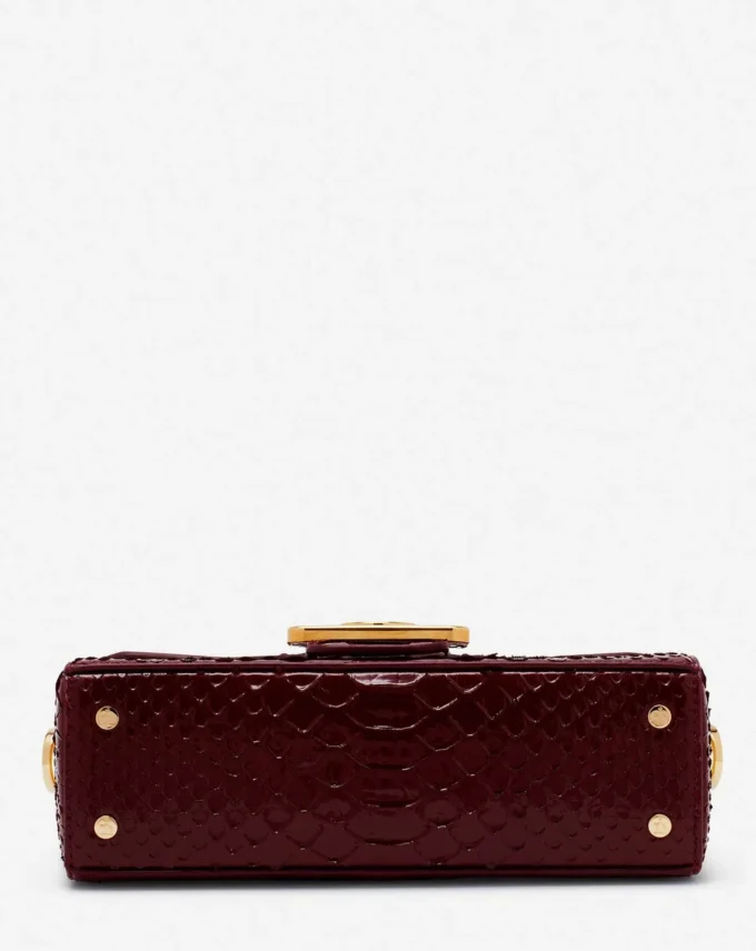 Torba Pencil Cat Python and Rhinestone