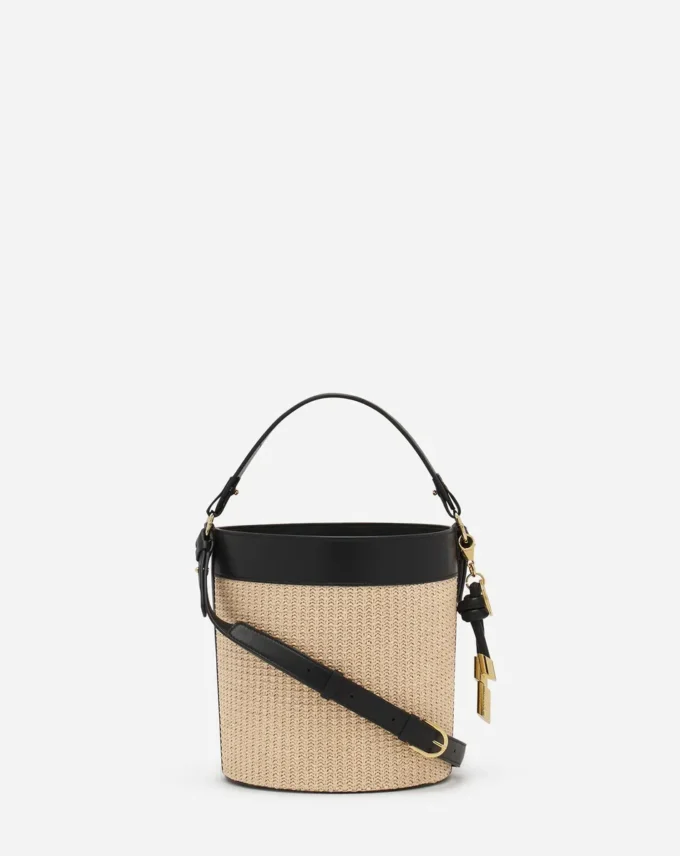 Torba typu bucket Séquence Raffia