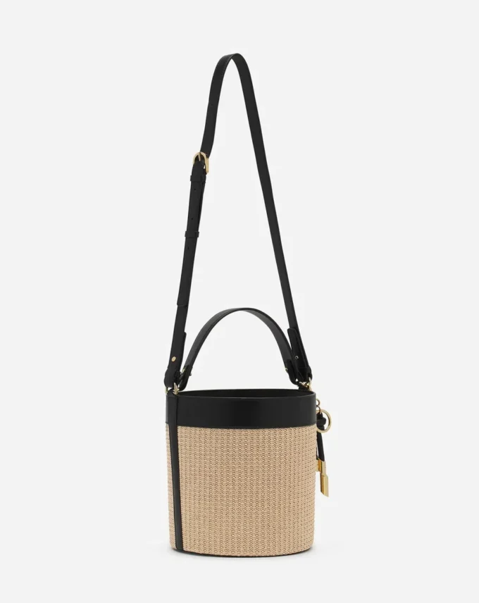 Torba typu bucket Séquence Raffia
