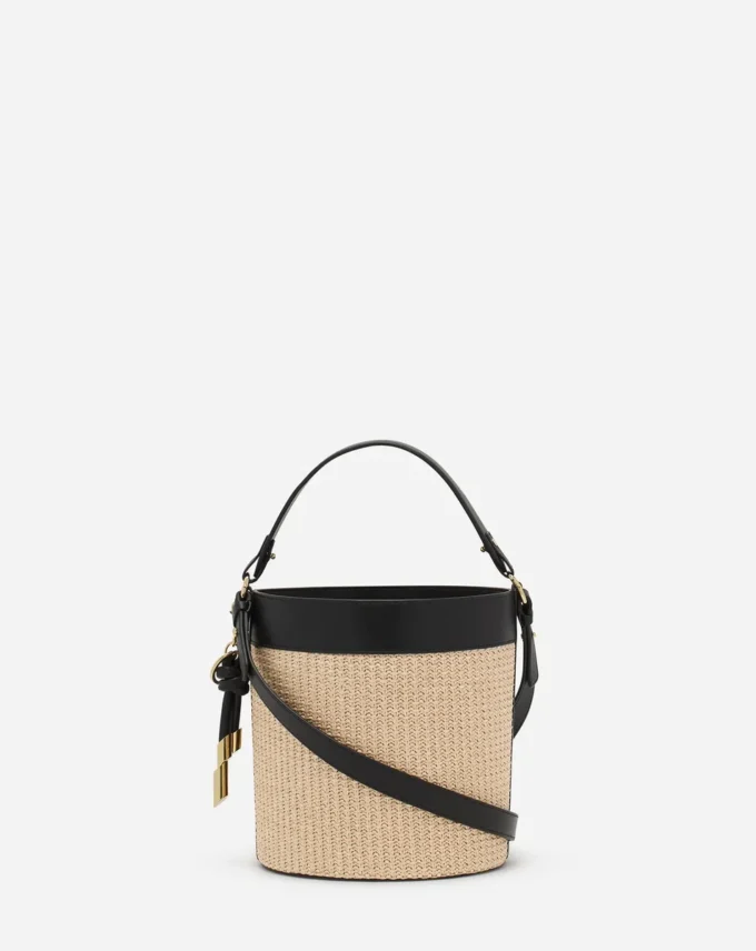 Torba typu bucket Séquence Raffia