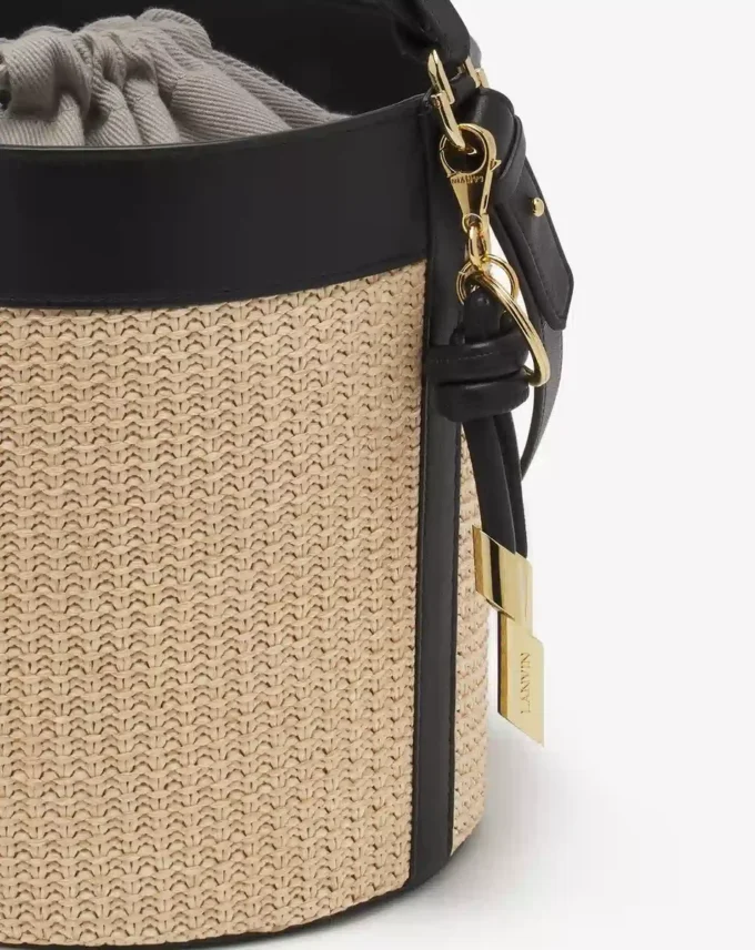 Torba typu bucket Séquence Raffia