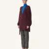 Wełniany i kaszmirowy kardigan oversize Wełniany i kaszmirowy kardigan oversize