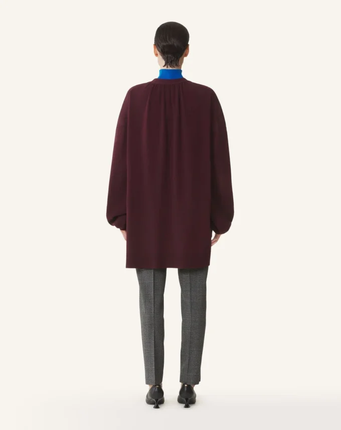 Wełniany i kaszmirowy kardigan oversize Wełniany i kaszmirowy kardigan oversize